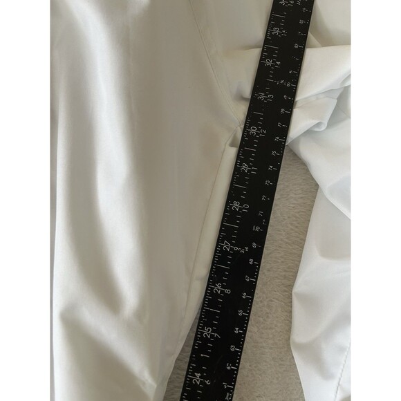 Linea Uomo Oversized Cargo  Track Suit White Nylon Size L Hiphop Athleisure - Picture 10 of 16